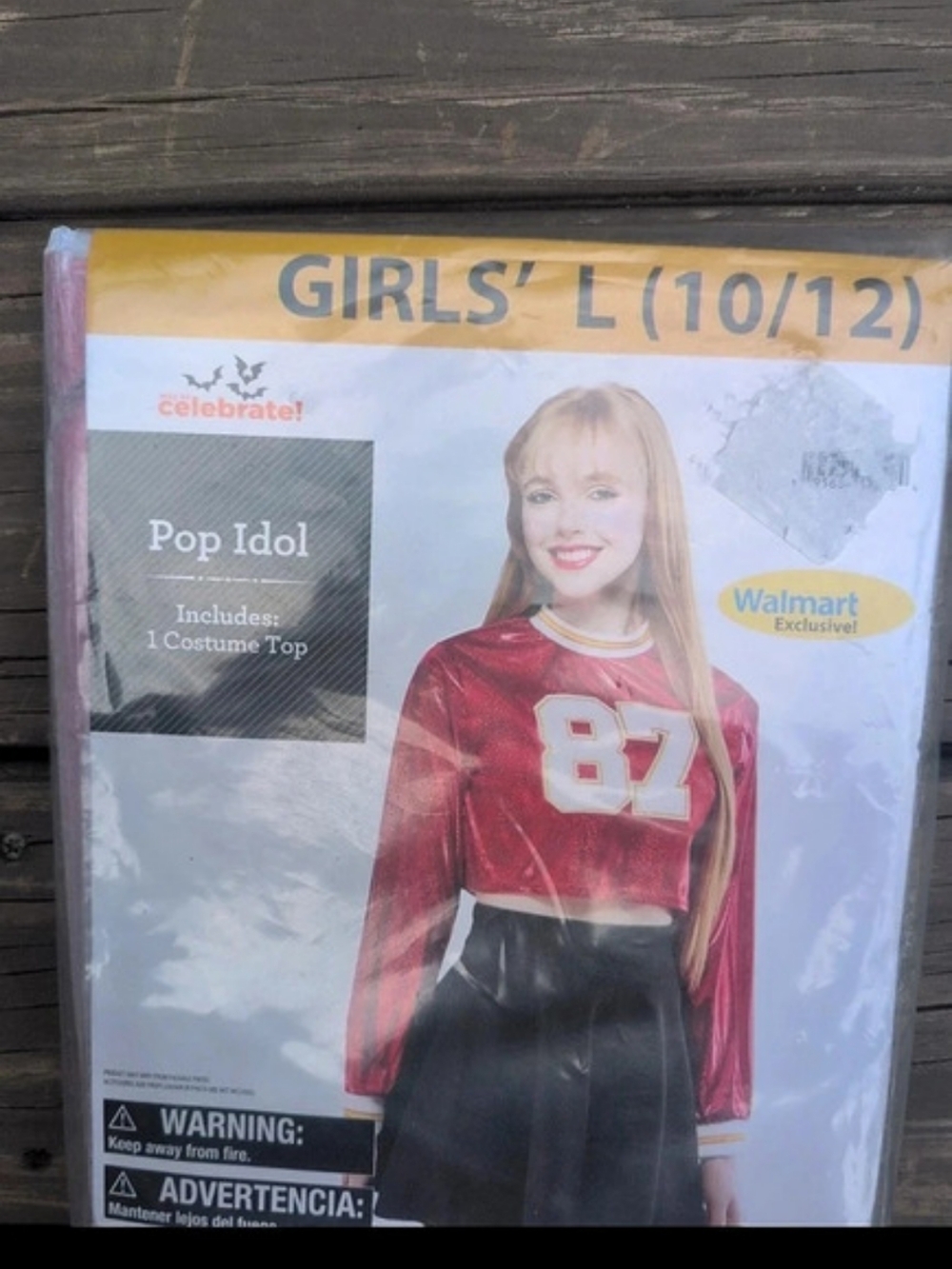 Celebrate It Pop Idol Girls Costume Size Large NWT